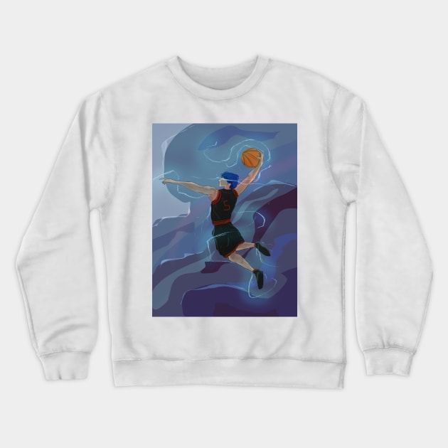 Basketball | Anime Crewneck Sweatshirt by Archana7